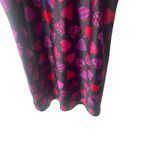 Private Luxuries Plus Size 1X Black Red Hearts Love Satin‎ Slip Dress Night Gown Photo 2