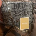 Michael Kors EUC  snakeskin Mott chain bag Photo 15