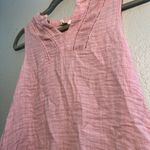 Ember Y2K Asymmetrical Bubblegum Pink Sleeveless Tank Top SZ S V Photo 6