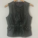 Dollhouse Outerwear Faux Leather Bikercore Grunge Vest Size Small 🖤 Photo 0