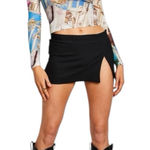 Miaou Baroque‎ Mesh Top Colorful Sheer Long Sleeve Shirt Y2K Retro Size XS Blue Photo 0