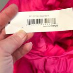 Hot Pink Ruffle Tiered Maxi Dress V Neck Tie Back Occasion Party Size XL Photo 10