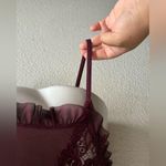 Rene Rofe Grand Finale Ruffle Burgundy Lace M/L Red Size undefined Photo 9