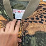 Stunt Sport | Vintage 100% Silk Animal print Bomber jacket Size M Photo 4
