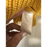 Fate Multi Color Size Medium Striped‎ Long Sleeve V Neck Cotton Cropped Sweater Photo 5