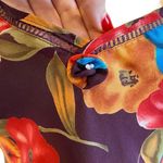 Farm Rio Vintage Floral Slip Dress V Neck Spaghetti Strap Mini Photo 4