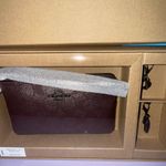 Coach NWT Boxed Corner Zip Wristlet In Signature Leather Gift Set CW958 🎀 Photo 8