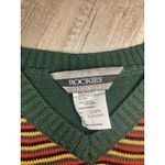 Y2K Rockies Jeanswear Sweater Large Striped V Photo 5