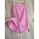 Lulus NWT  Chayan Pink Sleeveless Skort Romper Party Chic Feminine Club Size XL Photo 4