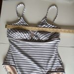 Kona Sol One Piece Swimsuit Women Large Nautical Preppy Coastal Resort Beach Photo 5