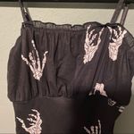 Romwe NWT Skull Graphic Ruched Bust Cami Dress Photo 1