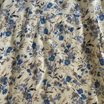 70s VTG Whirlaway Frocks sz 12 Womens Yellow Floral 100%Rayon Midi Dress Cottage Photo 1