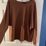 Brown long sleeve shirt Size L Photo 5