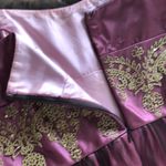 Party Prom Dress Size XL Gold Photo 6