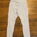 Free People Movement  Never Better Fold Over Light Blue Leggings Size Small NWOT Photo 2