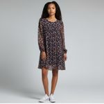 ZARA  Floral Babydoll Dress Lined Size Medium Photo 2