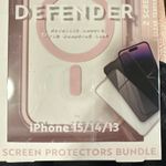 MVMT Defender Pink and Clear iPhone case and screen protector  Photo 4