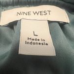 Nine West Teal  Patterned Short Sleeve Dress Photo 2