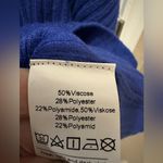 Grace Karin  oversized pull over royal blue sweater size 2X NWT Photo 3