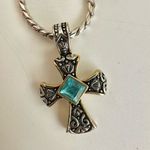 Cookie Lee  Gem Cross Necklace Photo 7