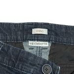 Liz Claiborne  Dark Wash Chino Shorts Size 4 Photo 1