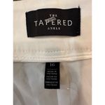 White House | Black Market Women's Ivory Tapered Ankle Pants Size 16 Photo 5