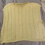 ZARA Yellow Sweater Top Photo 0