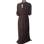 Sweet Pea Sweat Pea For New York And Company Polka Dot Sheer Maxi Dress Size Small Photo 4