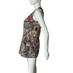 Vintage 80s mini dress tunic Aztec southwestern whimsey witch sleeveless Rare Red Size M Photo 2