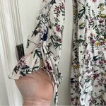 H&M Cream Long Sleeve Floral Whimisical Dress 4 Photo 8