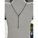 JENNA Silver Tone Script name Necklace Chain‎ Fashion Jewelry Photo 3