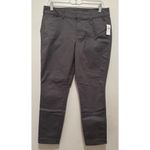 Old Navy  Pixie Chino Ankle Pants Greystone Sz.10 NWT Photo 4