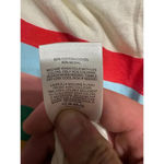 EXPRESS  One Eleven Cropped Sweater Size Small Striped Cream Vibrant Photo 3