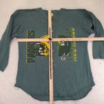 Vintage 1996 Green Bay Packers NFL Game Day Button Down‎ Baseball Jersey Large Photo 8