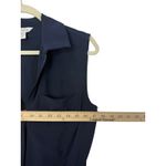 Athleta Brooklyn Wide Leg Jumpsuit Navy Size 4 Tall Sleeveless Utility Travel Photo 7