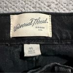 Universal Threads Universal Thread Black High Rise Flare Denim Jeans Size 4 EUC Photo 2