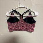 Xhilaration  Strappy Pink and Black Sports Bra Photo 3