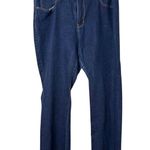 Old Navy Curvy Profile Womens 16 Short Jeans Mid Rise Dark Wash Stretch Straight Photo 0