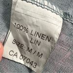 Bellambra Tie Dye Linen Blazer Blue Size M Photo 6