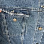 Bill Blass NEW Vintage  Denim Jacket Womens Large Blue Jean 90s Pockets Button Photo 8