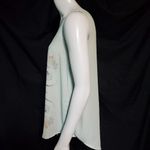 Blu Pepper Green Floral Tank Top (S) Photo 3