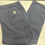 Carhartt Crawford Pant Original Fit Straight Leg Gray Womens Plus 26W Reg NWT Photo 0
