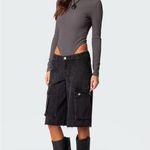 Edikted NWT  Dance Academy Open Back Bodysuit size Medium Photo 5