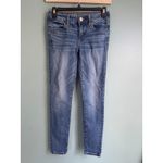 American Eagle Outfitters Dark Wash Dark Blue Denim Jeans Jeggings 0 SHORT Photo 1