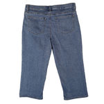 Lee Riders By  Capri Jeans Womens 12M Stretch Blue Denim Mid Rise Light Wash Photo 1