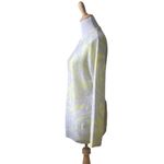 Equipment  Rei Intarsia Cashmere Sweater in Chartreuse Yellow Small NWOT Photo 3