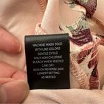 Three Pink Hearts  Dress Womens XS Floral‎ Print Maxi Pink High Low Hem Ruched Photo 11