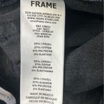 frame denim FRAME Le Skinny de Jeanne Black Acid Wash Ripped Jeans Raw Hem 26 Photo 13