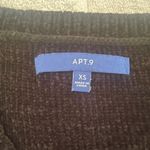 Apt. 9  Long Sleeve Velour Cozy and Fuzzy V-Neck Top Photo 6