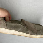 Skechers  |‎ Green Tan Slip On Memory Foam 11 Wide Photo 0